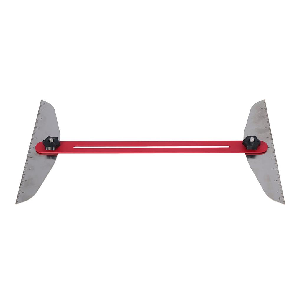 Stair Tread Template Tool Multifunctional Folding Stair Tread Gauge Stair Measuring Ruler