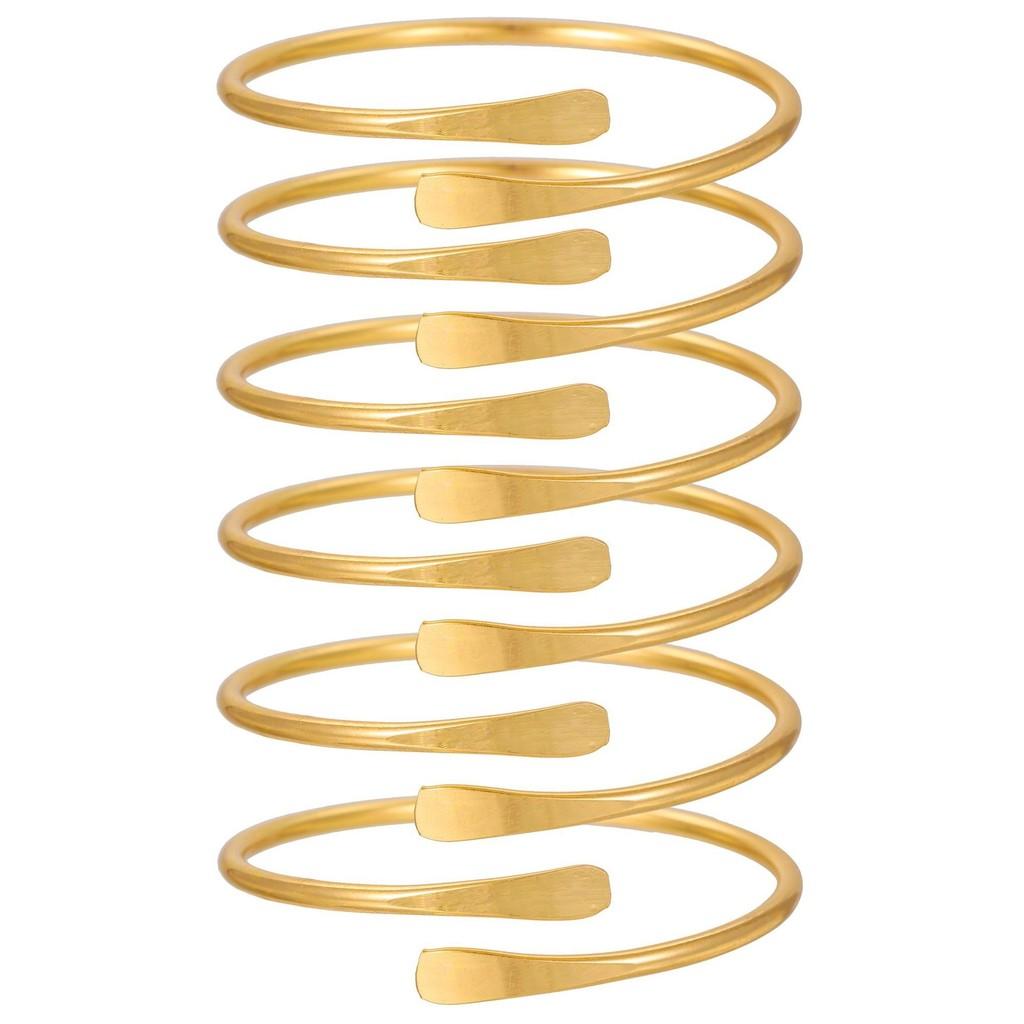 Geometrisches Reifen-Manschettenarmbänder-Set Mit Galvanisierter Oberfläche Für Männer Und Frauen Sommer 2025
