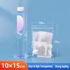 Food Grade PP Ziplock Bags Clear Transparent Self Sealing Pouches for Scented Tea Fruit Dried Food Jewelry Packaging