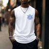 Dragon Ball Super Saiyan Sports Vest Men's and Women's Same Summer Fitness Running Street Breathable Sleeveless Top Anime Vest