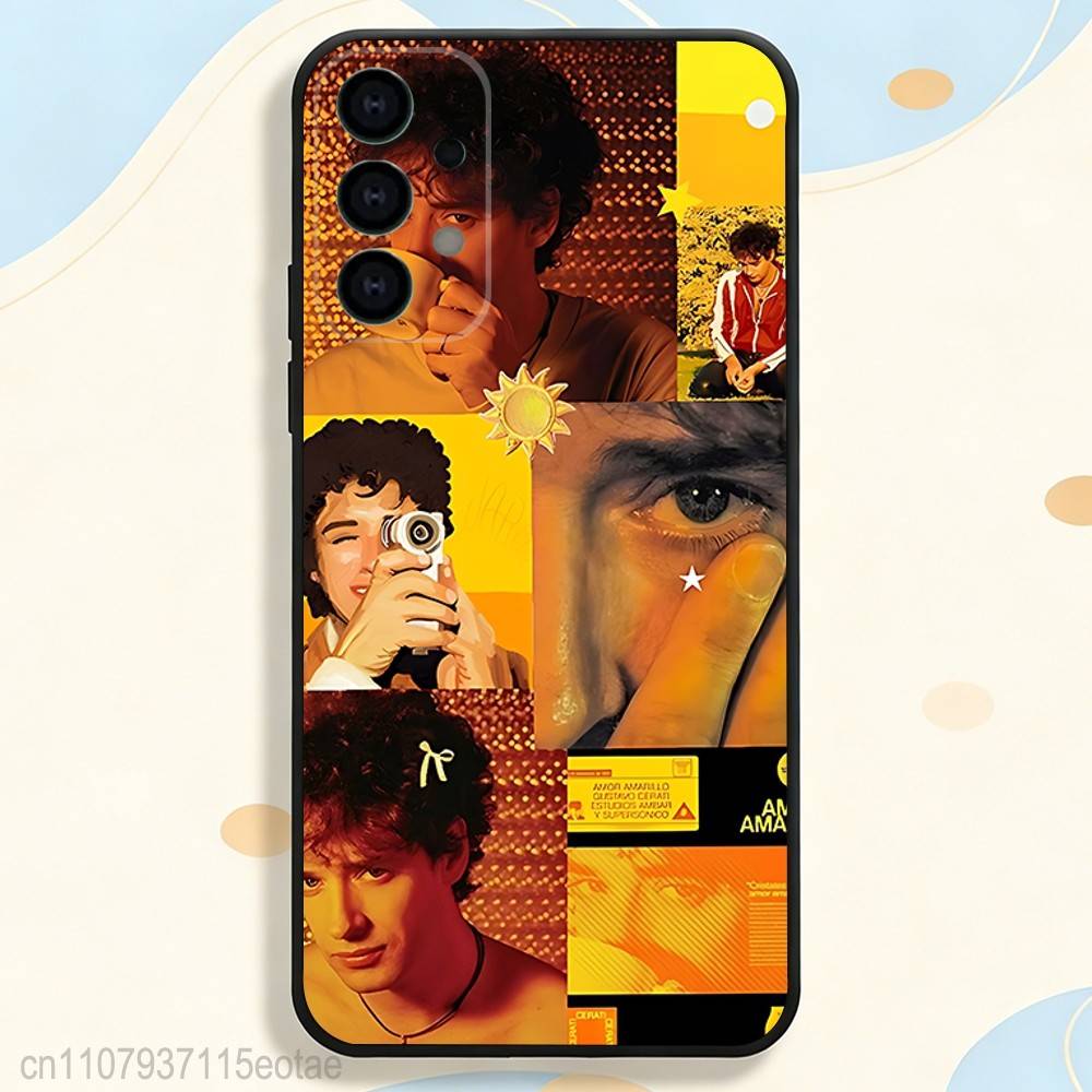 Singer Gustavo C-Cerati S-Soda-S Phone Case For Samsung S25,S26,S24,S21,S22,S23,S30,Ultra,S20,Plus,Fe,Lite,5G Black Cover