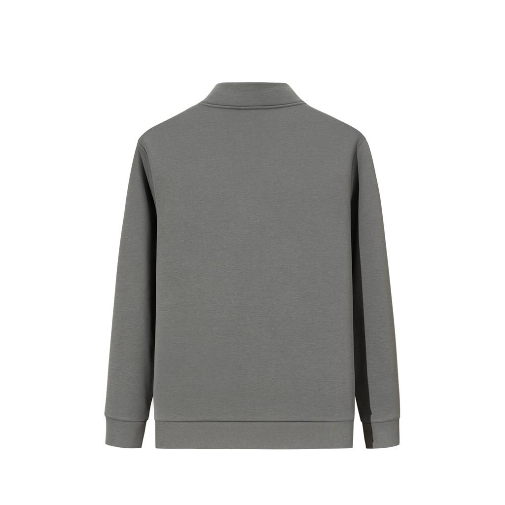ANTA Knitwear Men's Dusty Gray 3 Stand Collar Moderate Other 952547710-3