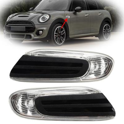 2Pcs Direction Additional Turn Indicator Lamp White For BMW Mini F55 F56 F57