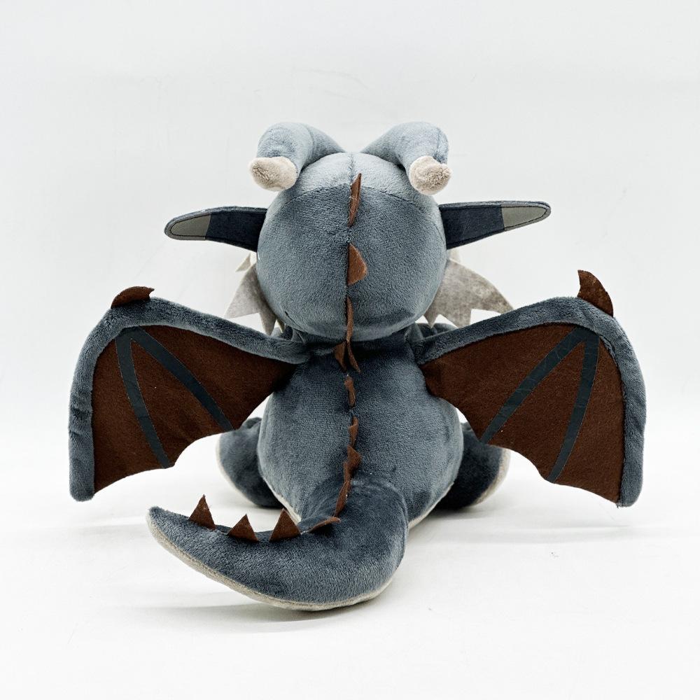 Bambole di Peluche Deformate Monster Hunter Mostri di Halloween Giocattoli di Peluche di Drago Monster Hunter Decorazione per la Casa Bambole Ripiene Regali di Compleanno