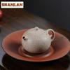 180ml Elegant Yixing Purple Clay Teapots Handmade Xishi Pot Raw Ore 8 Mesh Coarse Sand Mud Kettle With Filter Zisha Tea Set Gift