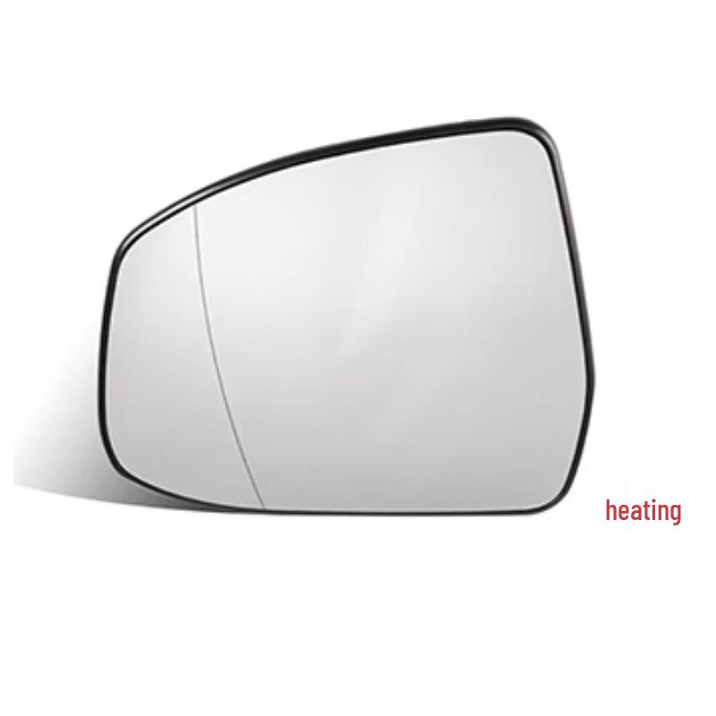 Compatible Rearview Mirror Lens for 07-18 Ford Focus, 09-16 Fiesta, Mondeo, Victory, Ecosport, and Kuga.