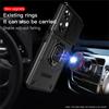 KEYSION Shockproof Case for OnePlus Nord CE 3 Lite 5G Slide Camera Lens Protection Ring Stand Phone Cover for for Nord CE 3 5G