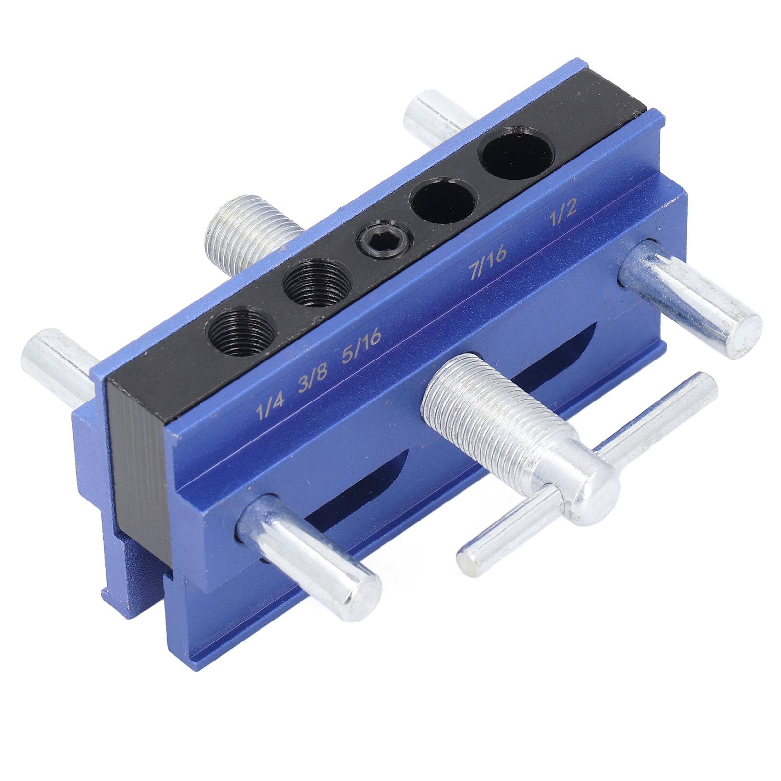 

Набор шаблонов для сверления дюбелей с 6 втулками для сверления, самоцентрирующийся шаблон для сверления отверстий в дереве