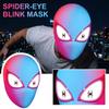 Novelty Full Face Hood with Light for Halloween Costume, Funny Cosplay Gift Box for Adults