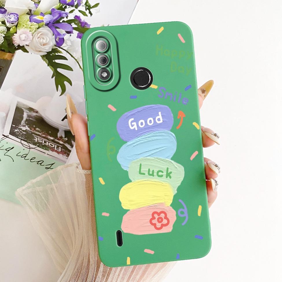 For ITEL A56 Pro Case For ITEL A56 Cover Luxury Fashion Cool Kawaii Cute Painted Silicone Phone Casing