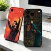 LIONEL Leo Messi-i F-Football Pouzdro na telefon Pro iPhone 17,16,15,14,13,12,11 Plus,Pro Max,XS,Měkký silikonový černý kryt