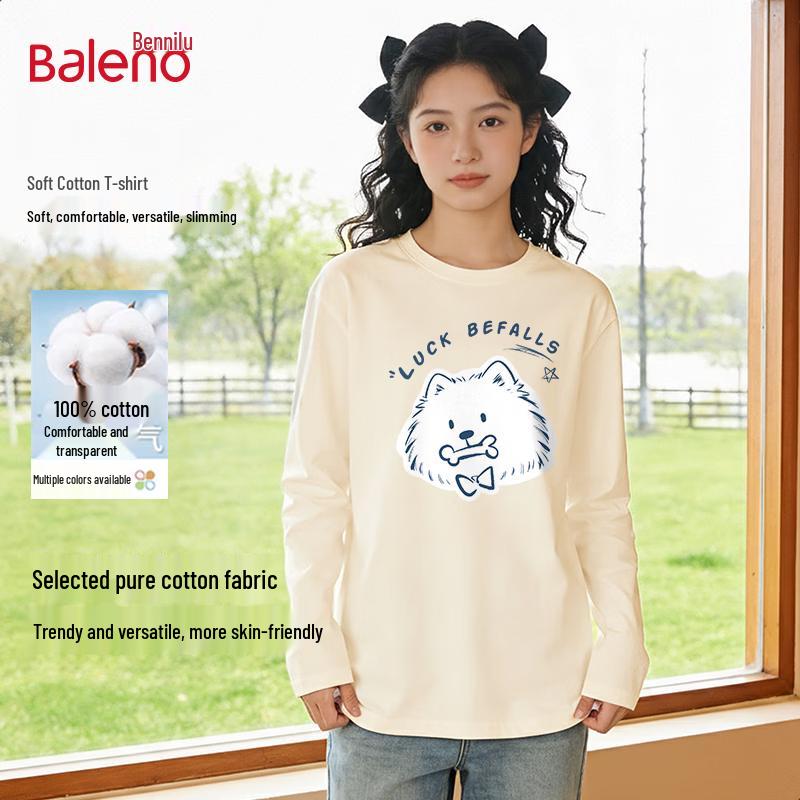 Женская хлопковая футболка с длинным рукавом Baleno 2XL