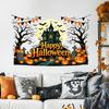 Sticker Full Moon Haunted House Halloween Wall Sticker for Entrance Hall and Living Room Decoration Sticker