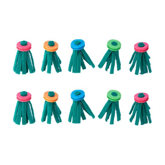 Mopy do tarła ryb Akwarium Bezpieczne mopy do rozmnażania Mopy do składania jaj z pływającymi piankowymi pierścieniami dla bojowników gupików