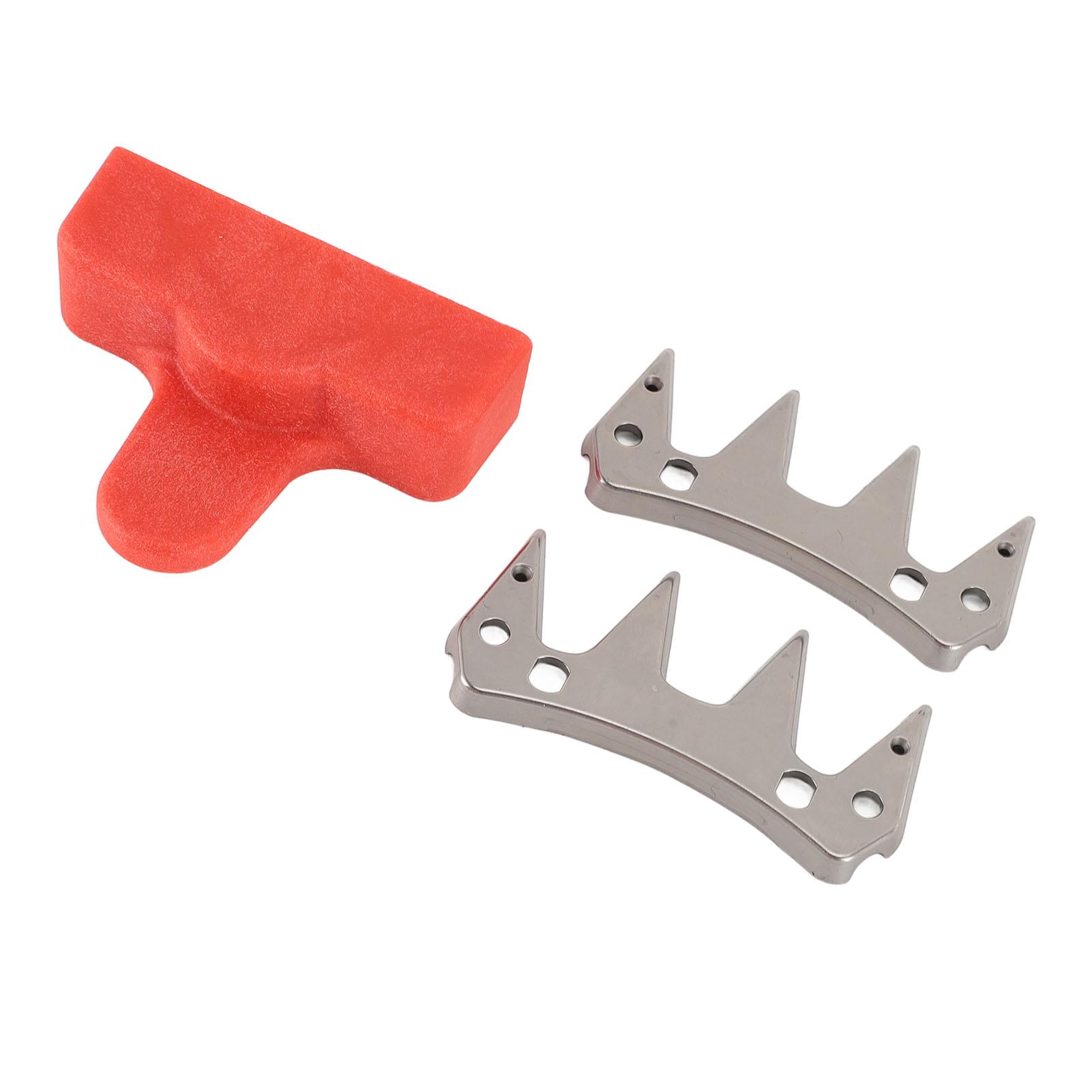 

Replacement Blade for Sheep Shrs 2 Pieces, Advanced Coated Stainless Steel Clipper Blade, Efficient Wool Cutter, Goat with Wide Tooth Spacing