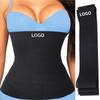 Custom Logo Flat Tummy Wrap Band 4 Meter Elastic Band Bandage Invisible Slimming Waist Trainer Body Wrap Shaper for Women