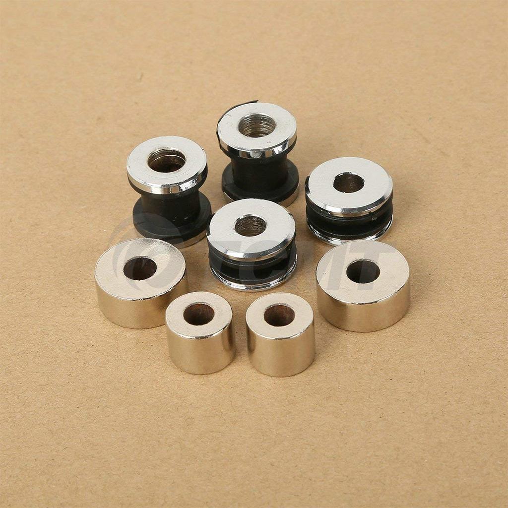 TCMI H-D Quick Release Sissy Bar Luggage Rack Docking Hardware Kit for Harley Davidson