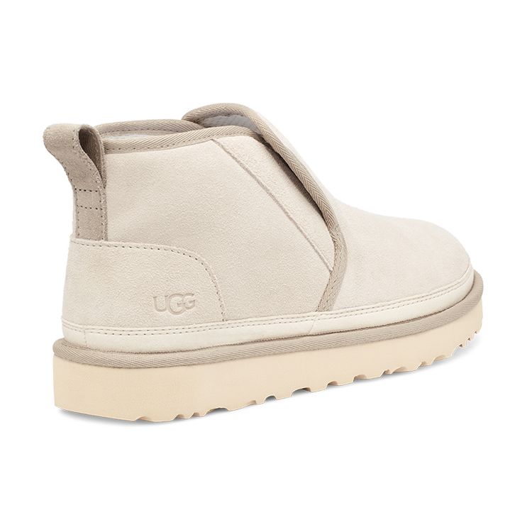 UGG Neumel Minimal Flat Shoes Men Shoes White 1126691-WHTC