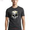 Skull With Sparkles 1 Unisexs T Shirt 100 Cotton Casual Summer Wear Vintage Stretched Fashion Slightly Breathable