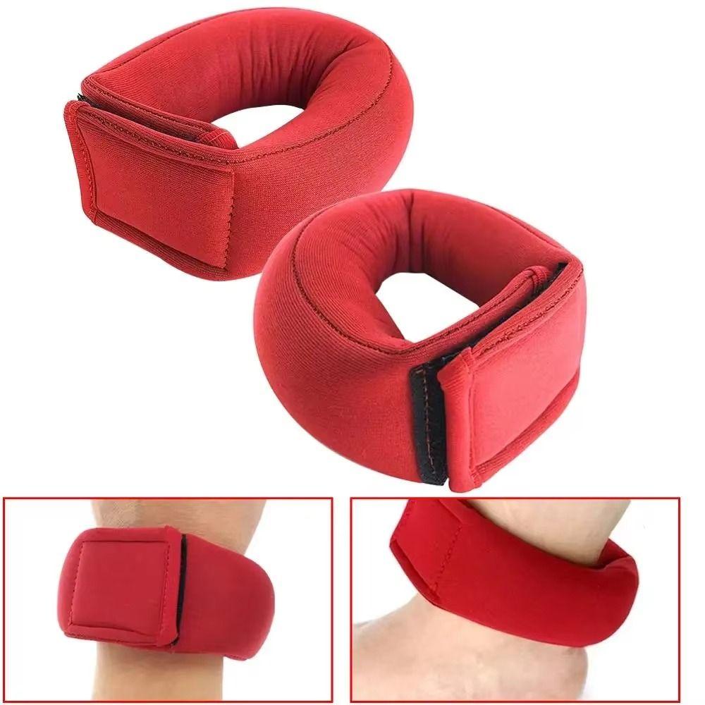 2Pcs Comfortable Design Wrist Weights Breathable Material Sandbag Wristband Home Workout