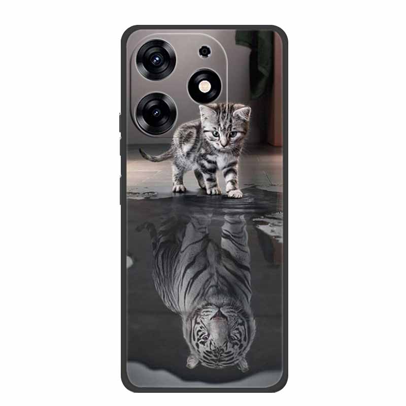 For Tecno Spark 20 Pro Case Spark20 Pro Coque Black Silicone Soft Back Cover For Tecno Spark 10 Pro Ki7 Phone Case Spark10 Pro