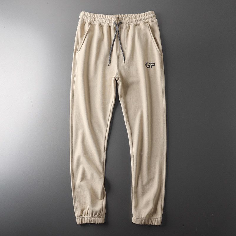 Sports Pants Men's Autumn and Winter Straight Trend Knitted Sweatpants Export Export Tail Single Men's Pants Casual Pants