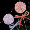 Large Lollipop Cuttings, Macaron Christmas Tree Decorations, Garland Cuttings, Scene Arrangement