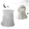 Ghost Candle Molds Halloween Candle Stencil Cute Epoxy Resin Moulds Craft Supplies For Making Chocolate Cake Decor Soap Gypsum
