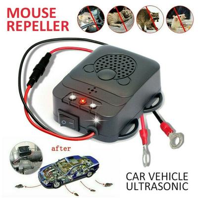12V Car Vehicle Protector Ultrasonic Mouse Repeller Rat Rodent Animal Deterrent