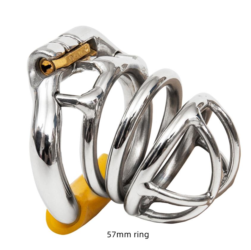 Ergonomic Stainless Steel Stealth Lock Male Chastity Device,Cock Cage,Penis Lock,Cock Ring,Chastity Belt, S051