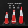 Rubber Traffic Safety Cone for Road Maintenance and Underground Parking Warning