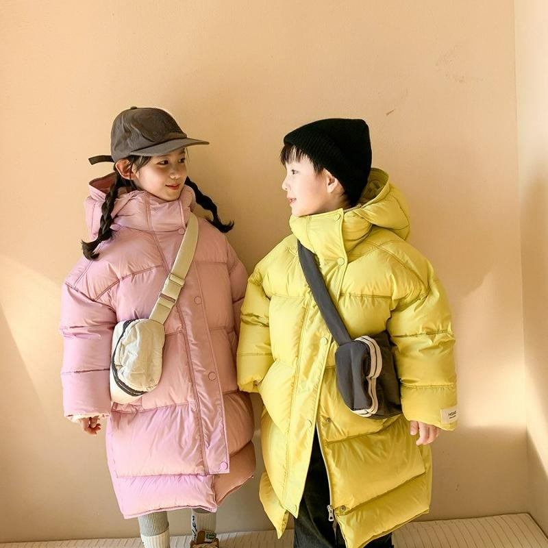 Cold-proof Clothing, Children's Down Jackets, Boys and Girls, Big Children's Velvet Jackets, Children's Clothing