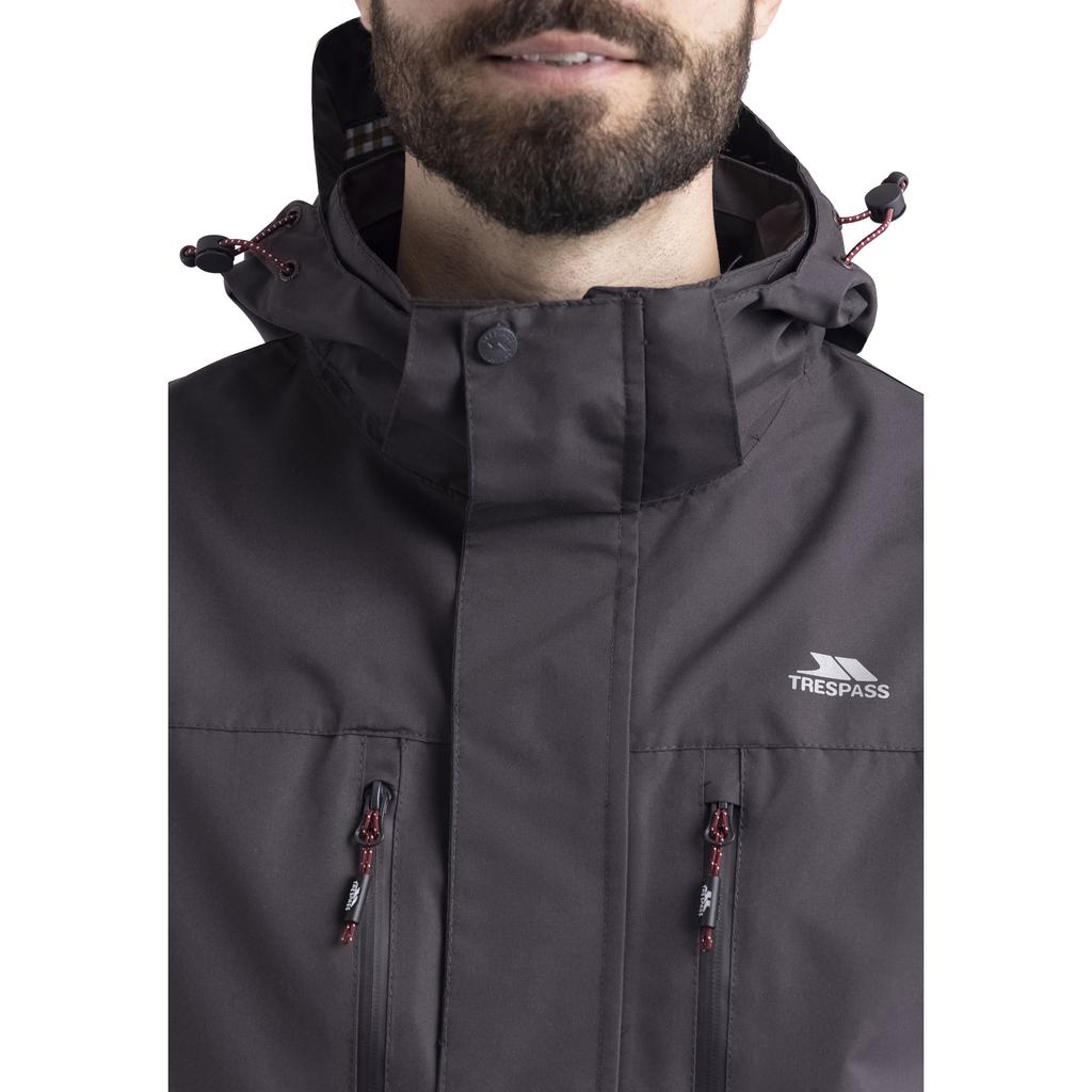 TRESPASS Veste rembourrée imperméable Fyfinn pour homme