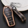 Car Key Case Protect Cover For Byd Qin Plusdmi Atto 3 Han Ev Dolphin Durable 4 Button Tpu Key Case Key Chain Auto Accessories