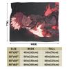 Anime Jujutsu Kaisen Flannel Throw Blankets Manga Blankets for Bed Bedroom Warm Bedspread,