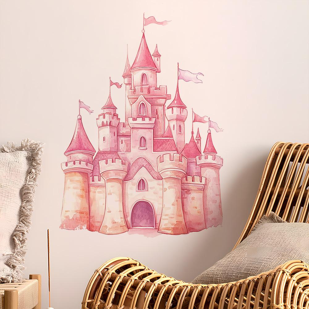 

Watercolor Relief Flower Bedroom Living Room Porch Home Decoration Beautification Wall Sticker Self-adhesive 30x90cm