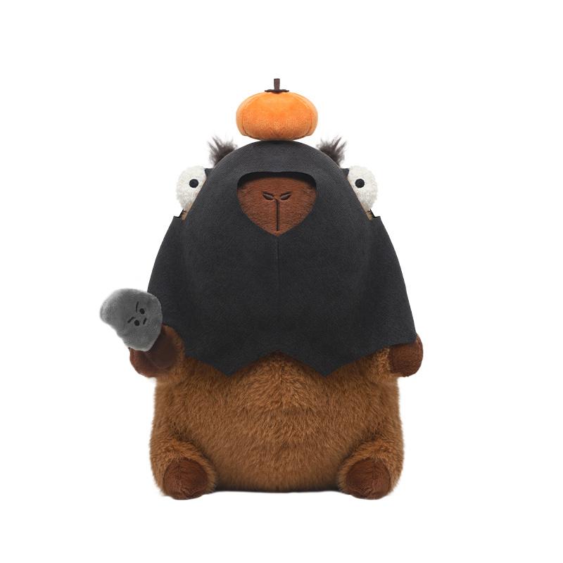Halloween Capybara Plüschtier Kürbisräuber Interessantes Puppen-Demontagezubehör Festival-Party-Requisite about  30cm