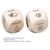 Food Decision Dice Toy, Funny Novelty 12 Unique Food Pattern, Couple Anniversary Date Night Christmas Birthday Gift