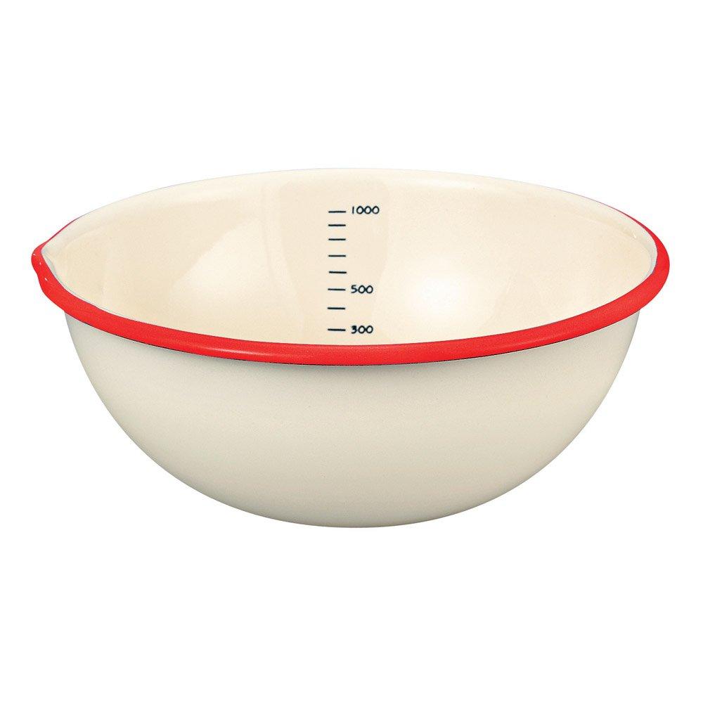 

Миска эмалированная Fuji NR, 18 см, 1,2 л, Эмаль, Градуированная, Красная, BM-18B