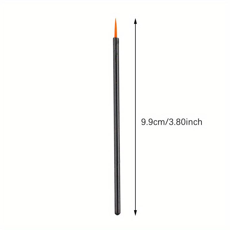 50PCS Eyeliner Brushes Long Thin Tip Applicator Eyeliner Wand Women Makeup Brush Cosmetic Supplies for Eye Beauty Make Up