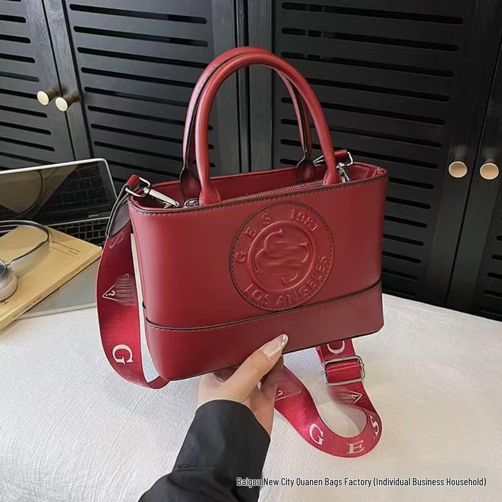 Geantă de mână elegantă imprimată pentru femei - Geantă versatilă de umăr simplu/tip crossbody pentru utilizare zilnică