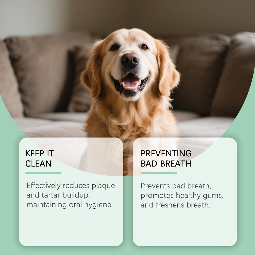 Haustier Erfrischendes Mundspray Erfrischt den Atem, Beseitigt Gerüche, Fördert die Interaktion, Ist mild und reizfrei, 120 ml