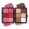 Paleta de Blush e Corretivo com 12 Cores Paleta de Blush Iluminador Paleta de Maquiagem Paleta Facial Matte