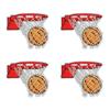 10pcs Wholesale Sports Theme Embroidered Patches On Clothes Jackets Cartoon Basketball Decoration Iron On Patches For Clothing 