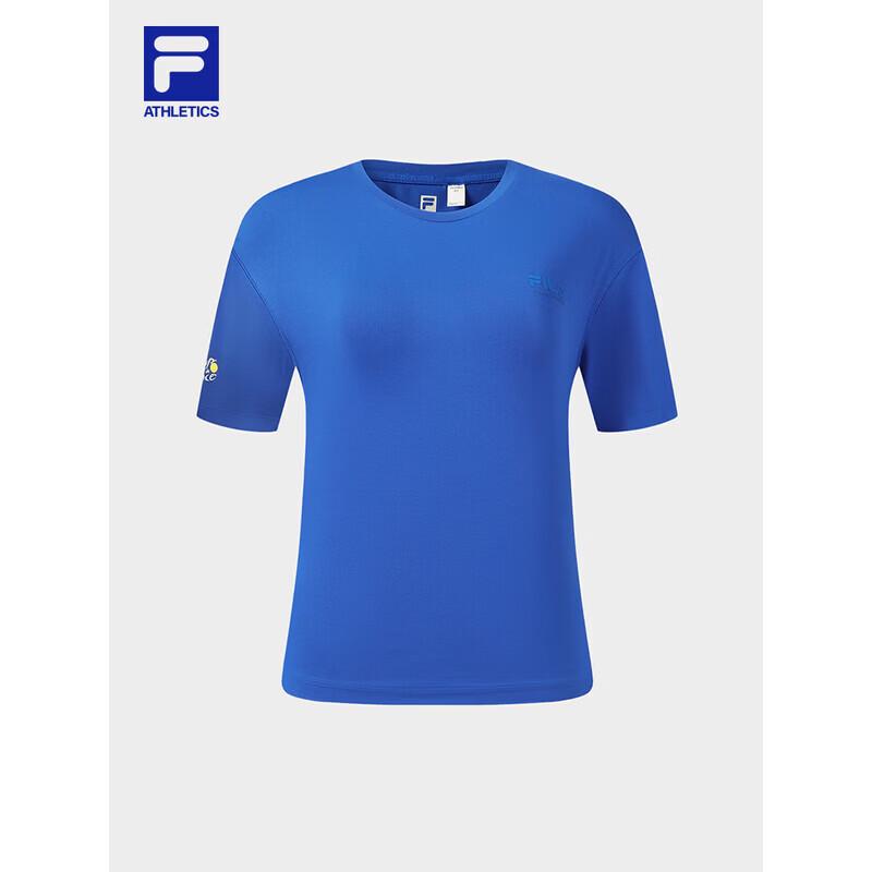 FILA Women s 2026 Spring Knitted Short Sleeve T-Shirt M