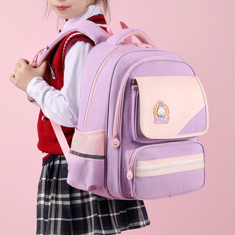 Trendy Large Capacity Children's Backpack Breathable Nylon For School Use Unisex