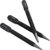 3pcs High-carbon Steel Center Punch Set, Non-Slip Center Pin Punch Used For Drilling Of Alloy Steel Metal Wood,1.5/ 2 /3mm