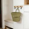 Space Saving Wall Basket With Breathable Handwoven Design Gingers Garlic Storage Container Kitchen Organizer