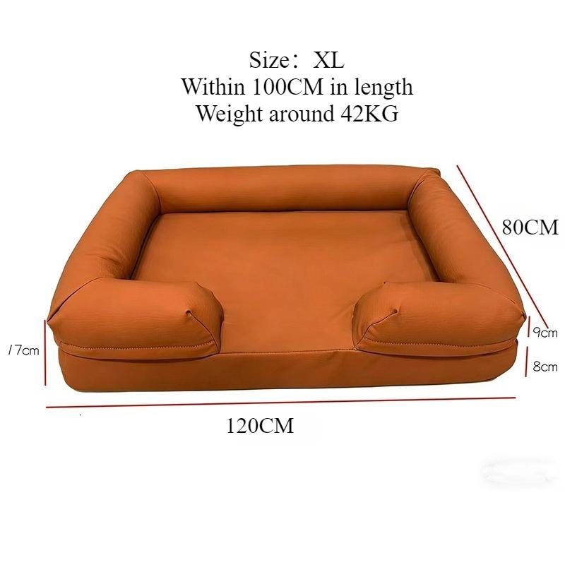 Large Waterproof Dog Bed Sofa Luxury Washable Removable Dog Beds Puppy Elderly Dogs Bed Care Paralyzed Rehabilitation Pet Sofas