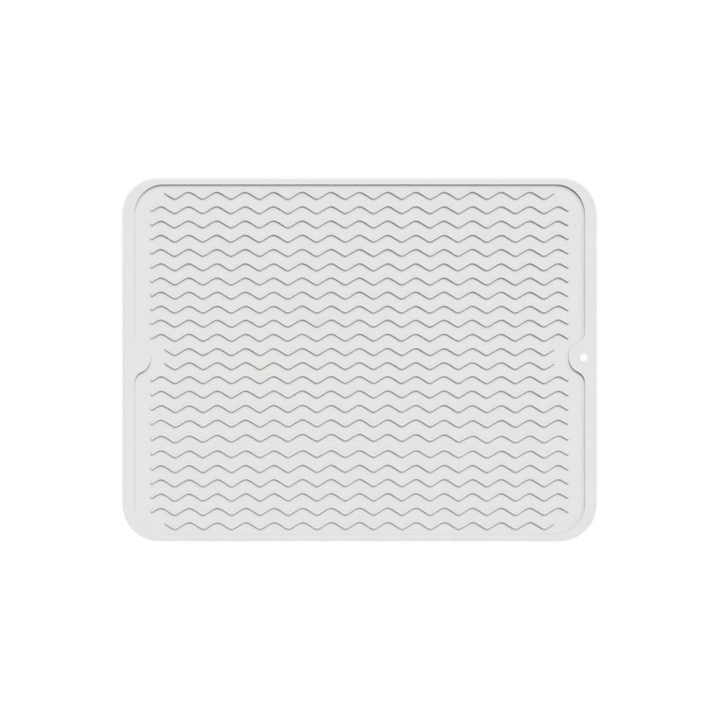 High Temperature Resistant Drying Mat Heat Resistant Silicone Dish Drying Mat Non Slip Kitchen Mat for Draining Dishes and Utensils